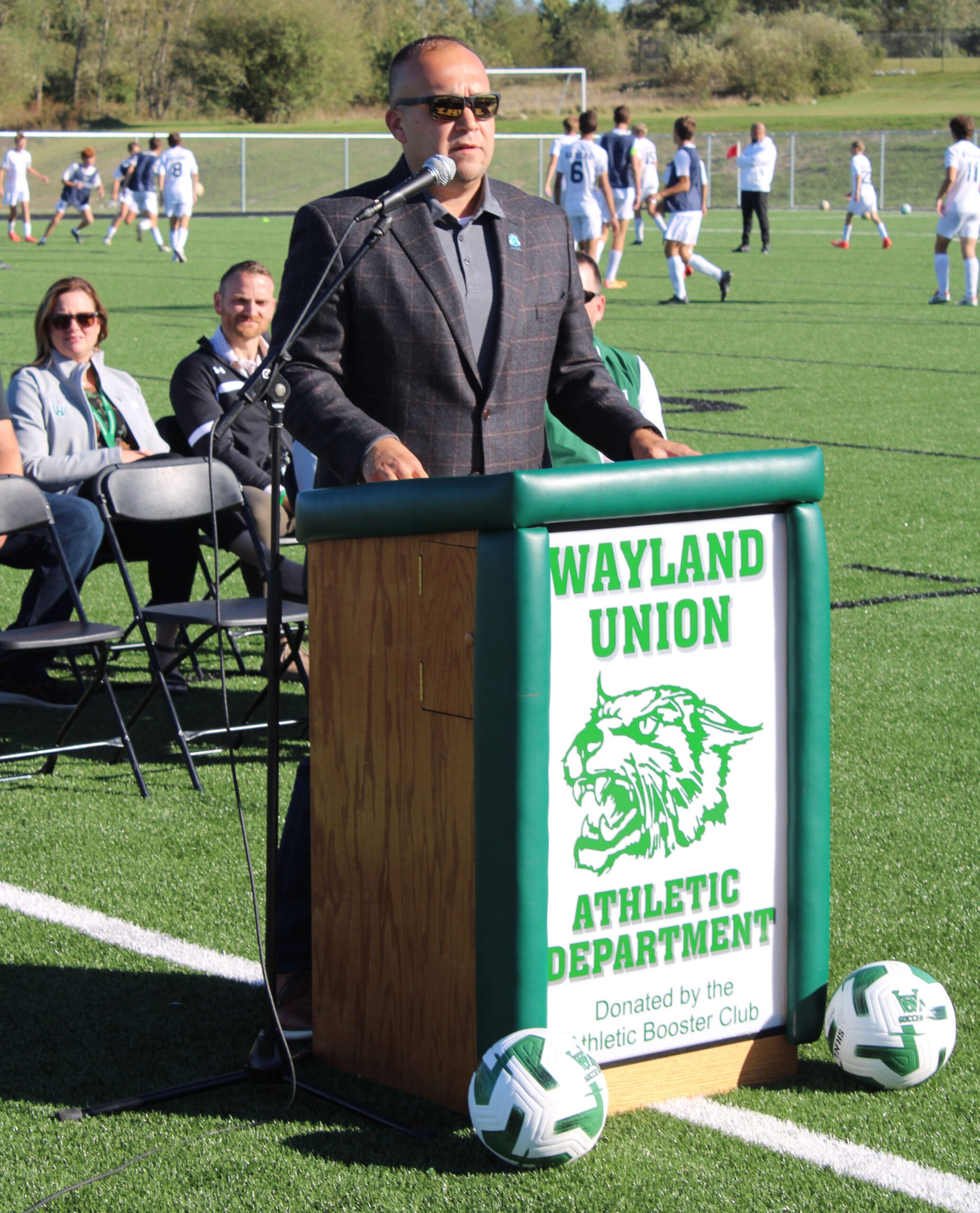 Gun Lake Casino helps Wayland Union Schools update soccer field via $1,975,871 in Revenue Sharing Funds